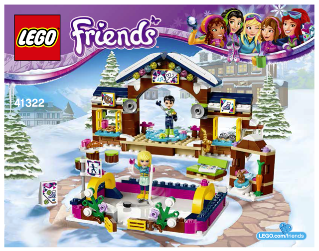 Instructions for LEGO (Instructions) for Set 41322 Snow Resort Ice Rink  41322-1
