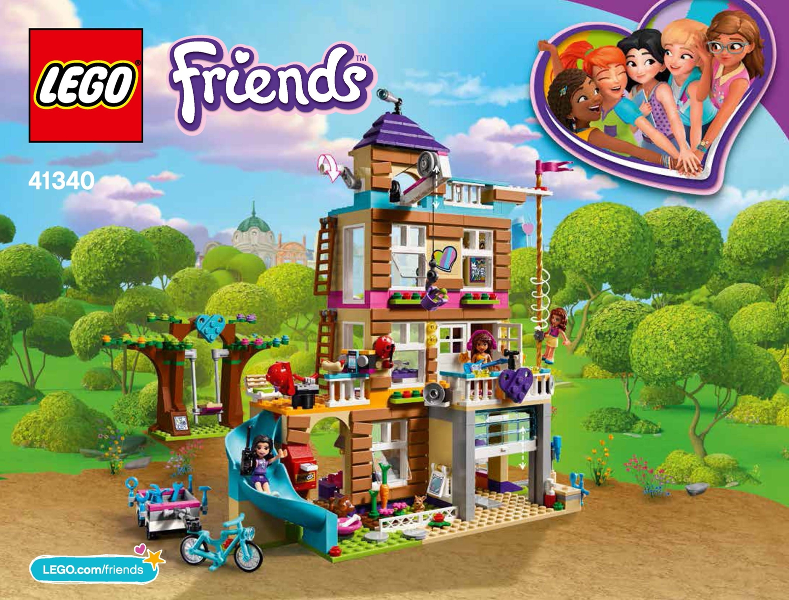 Instructions for LEGO (Instructions) for Set 41340 Friendship House  41340-1