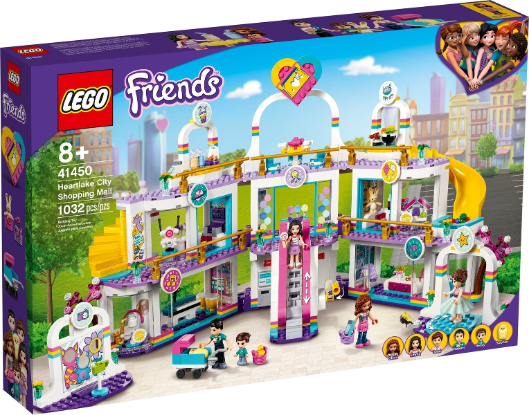 Display for LEGO Friends Heartlake City Shopping Mall 41450