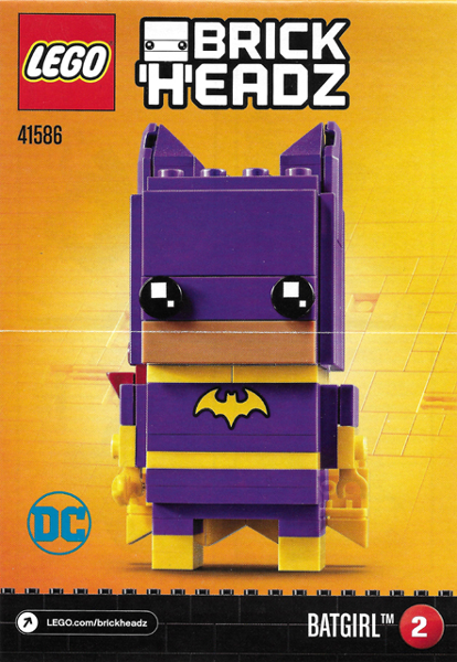 Instructions for LEGO (Instructions) for Set 41586 Batgirl  41586-1