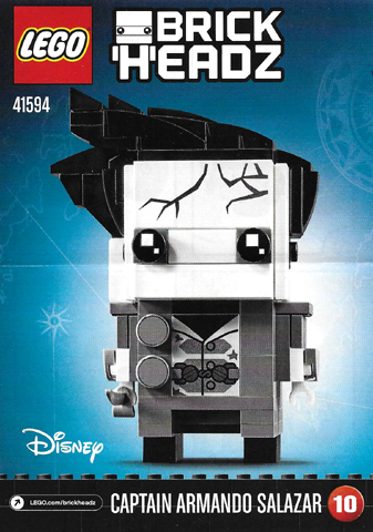 Instructions for Set 41594 Captain Armando Salazar