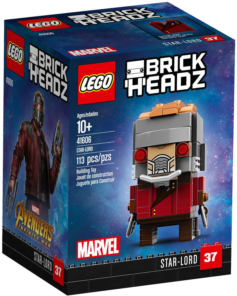 Box art for LEGO BrickHeadz Star-Lord 41606
