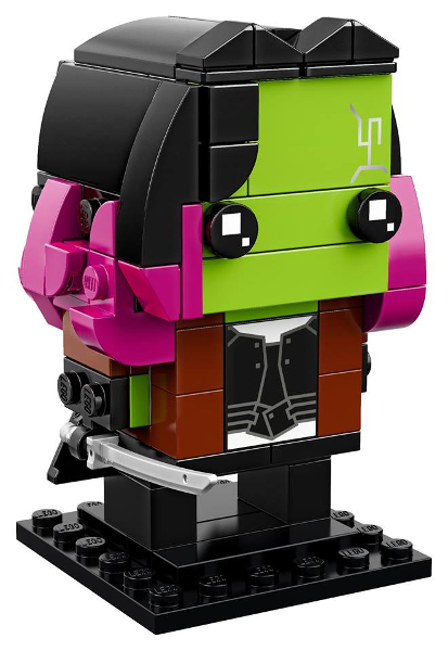 Display for LEGO BrickHeadz Gamora 41607