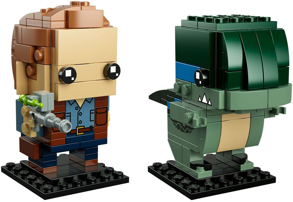Display for LEGO BrickHeadz Owen & Blue 41614