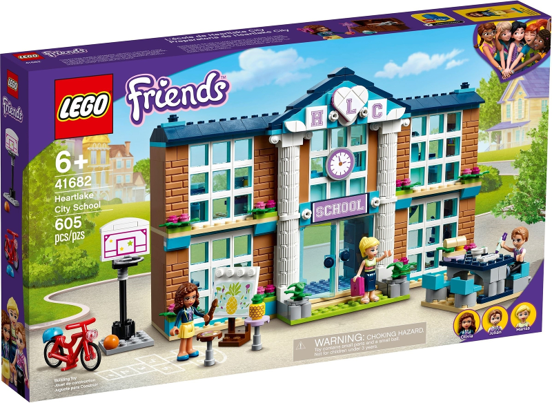 Box art for LEGO Friends Heartlake City School 41682