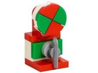 Box art for LEGO Holiday & Event Advent Calendar 2022, Friends (Day  4), Spinning Wheel Game 41706-5