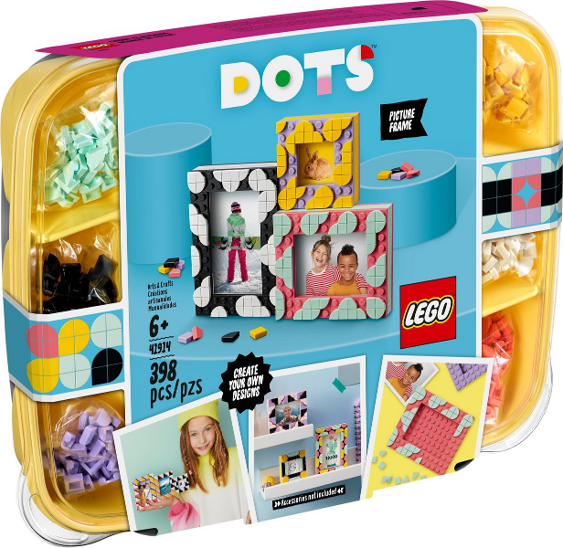 Box art for LEGO Dots Picture Frame 41914
