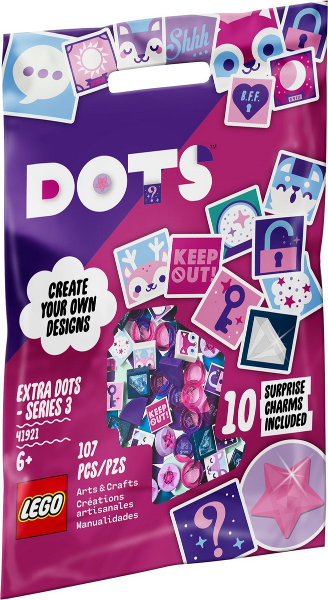 Box art for LEGO Dots Extra Dots, Series 3 41921