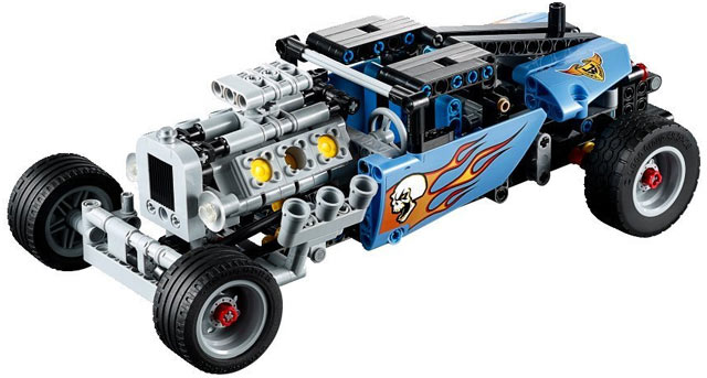 Display for LEGO Technic Hot Rod 42022