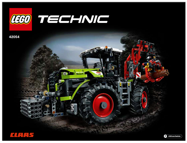 Instructions for Set 42054 CLAAS XERION 5000 TRAC VC Bricker King