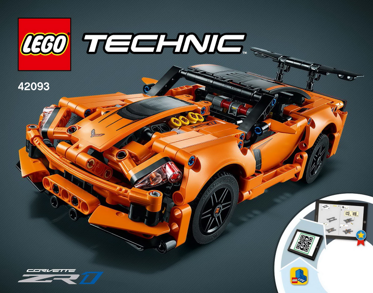 Instructions for LEGO (Instructions) for Set 42093 Chevrolet Corvette ZR1  42093-1
