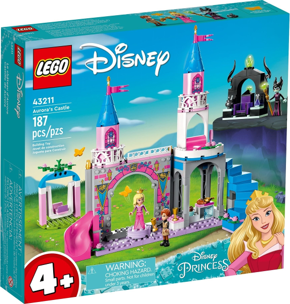 Box art for LEGO Disney Aurora's Castle 43211