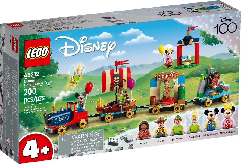 Box art for LEGO Disney Disney Celebration Train​ 43212