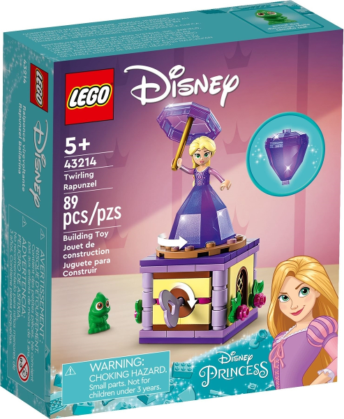 Box art for LEGO Disney Twirling Rapunzel 43214