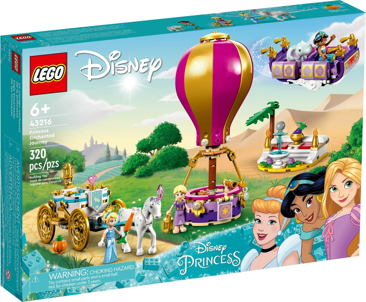 Box art for LEGO Disney Princess Enchanted Journey 43216