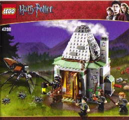 Instructions for LEGO (Instructions) for Set 4738 Hagrid's Hut (3rd edition)  4738-1