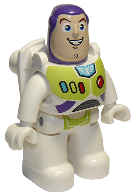 Duplo Figure Lego Ville Male Buzz Lightyear with Detailed Suit Bricker King