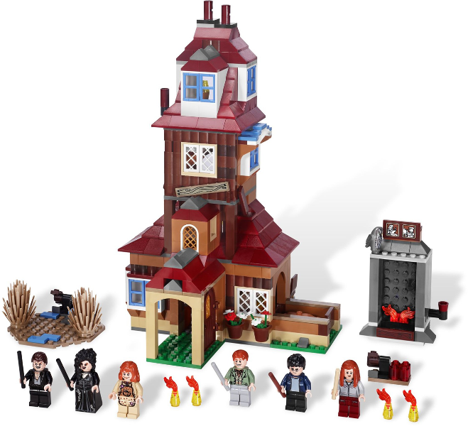 Display for LEGO Harry Potter The Burrow 4840