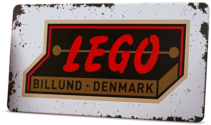 Box art for LEGO VIP 1950's Retro Tin Sign 