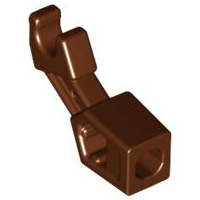 Display of LEGO part no. 53989 Arm Mechanical, Exo-Force / Bionicle, Thin Support  which is a Reddish Brown Arm Mechanical, Exo-Force / Bionicle, Thin Support 