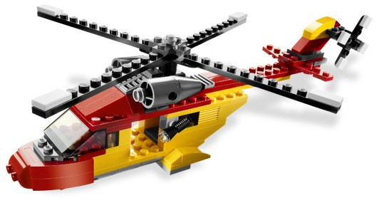 Display for LEGO Creator Rotor Rescue 5866