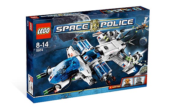 Box art for LEGO Space Galactic Enforcer 5974