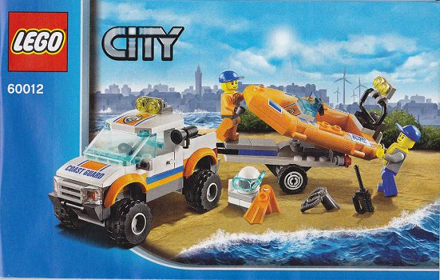 Lego 60012 city 4x4 & diving boat hotsell