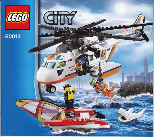 Instructions for LEGO (Instructions) for Set 60013 Coast Guard Helicopter  60013-1