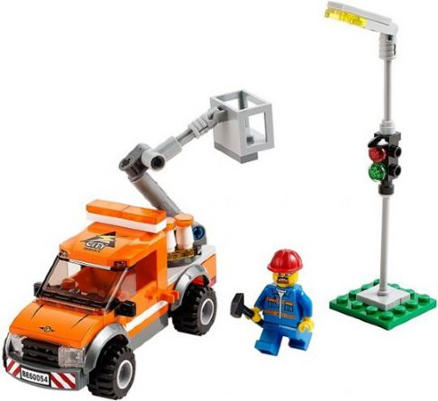 Display for LEGO City Light Repair Truck 60054