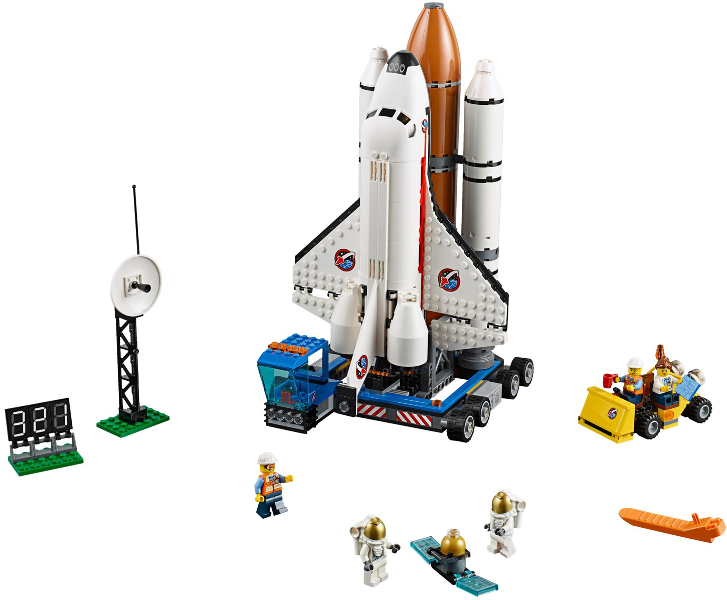 Display for LEGO City Spaceport 60080