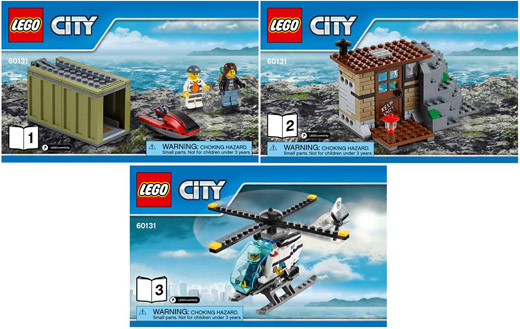 Instructions for LEGO (Instructions) for Set 60131 Crooks Island  60131-1