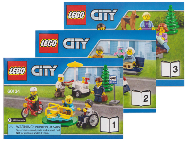 Instructions for LEGO (Instructions) for Set 60134 Fun in the park, City People Pack  60134-1
