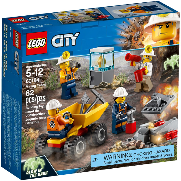 Box art for LEGO City Mining Team 60184