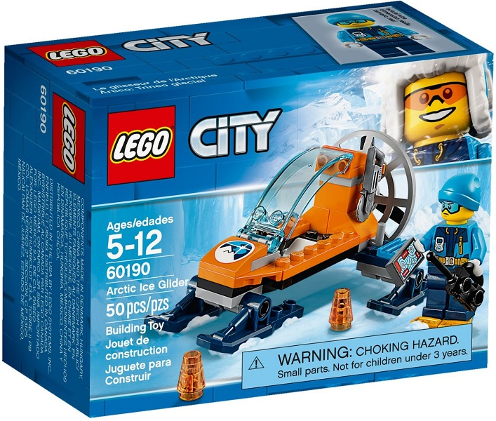 Box art for LEGO City Arctic Ice Glider 60190