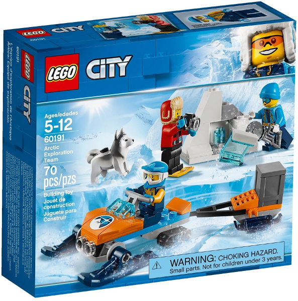Box art for LEGO City Arctic Exploration Team 60191