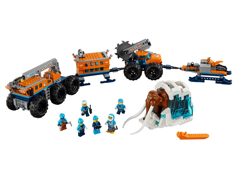 Display for LEGO City Arctic Mobile Exploration Base 60195
