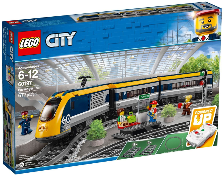 Box art for LEGO City Train Passenger Train 60197
