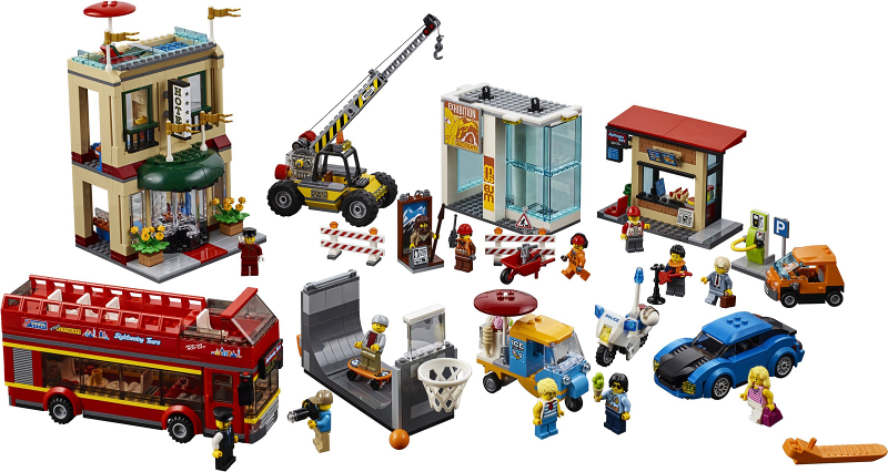 Display for LEGO City Capital City 60200