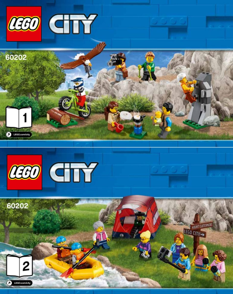Instructions for LEGO (Instructions) for Set 60202 People Pack, Outdoor Adventures  60202-1