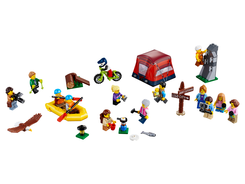 Display for LEGO City People Pack, Outdoor Adventures 60202