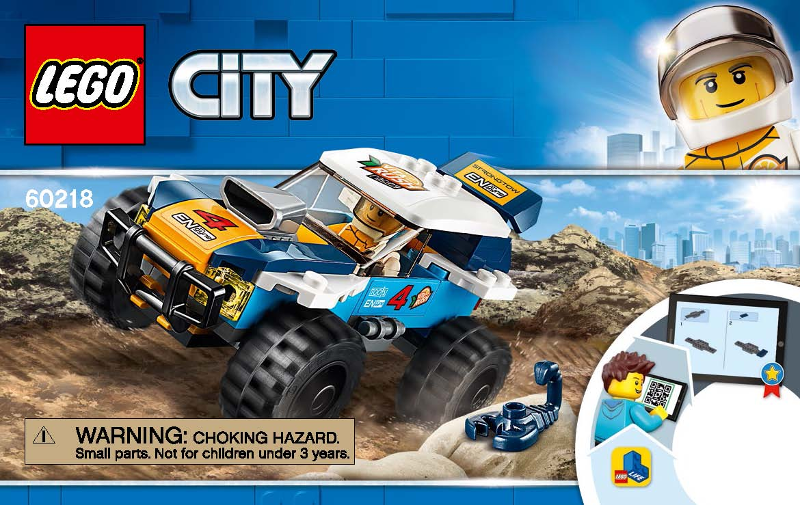Instructions for LEGO (Instructions) for Set 60218 Desert Rally Racer  60218-1
