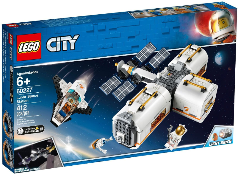 Box art for LEGO City Lunar Space Station 60227