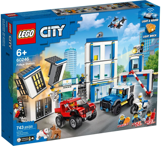 Box art for LEGO City Police Station 60246