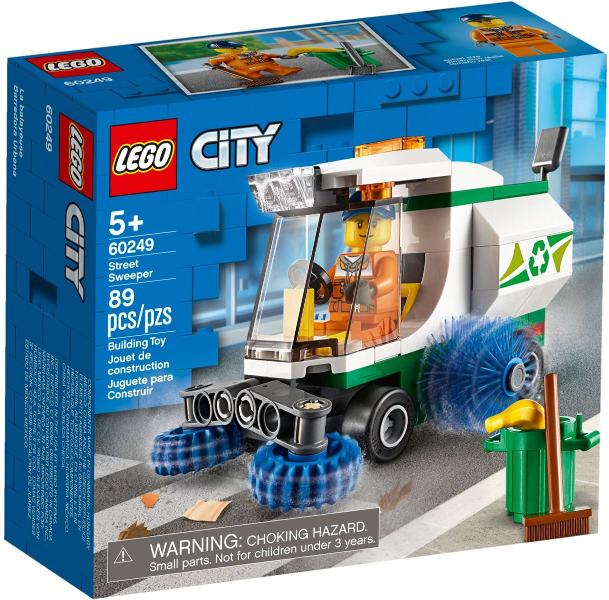 Box art for LEGO City Street Sweeper 60249