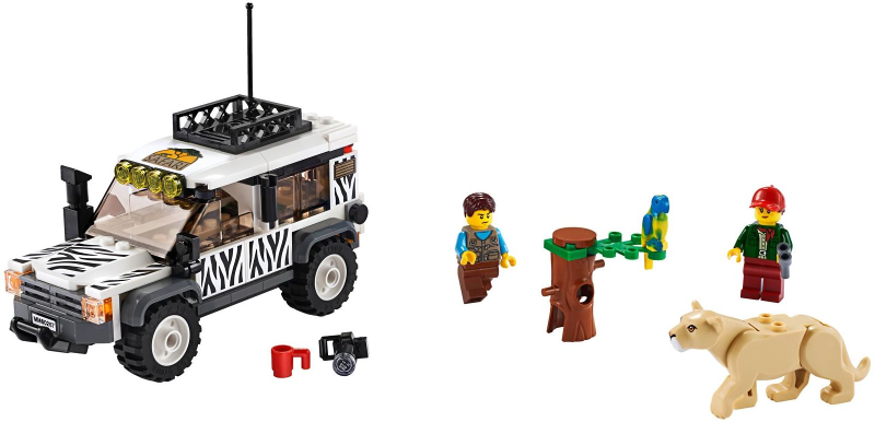 Display for LEGO City Safari Off-roader 60267