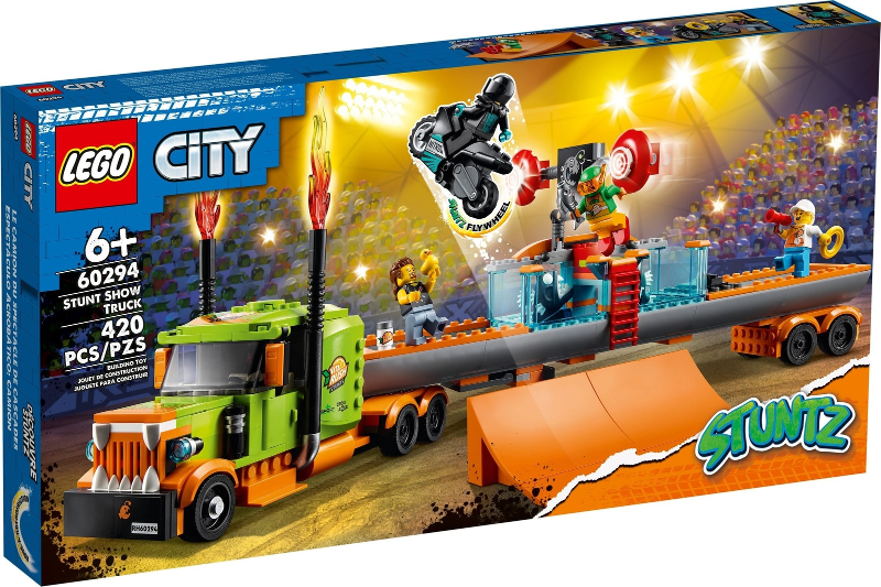 Box art for LEGO City Stunt Show Truck 60294
