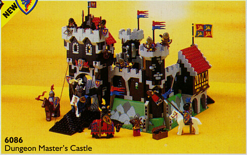 Display for LEGO Castle Black Knight's Castle 6086