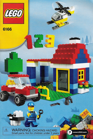 Instructions for LEGO (Instructions) for Set 6166 Large Brick Box  6166-1