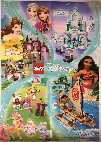 Box art for LEGO Disney Poster, Multiple Disney Themes (41150) 