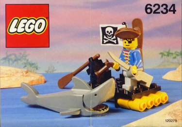 Instructions for LEGO (Instructions) for Set 6234 Renegade's Raft  6234-1